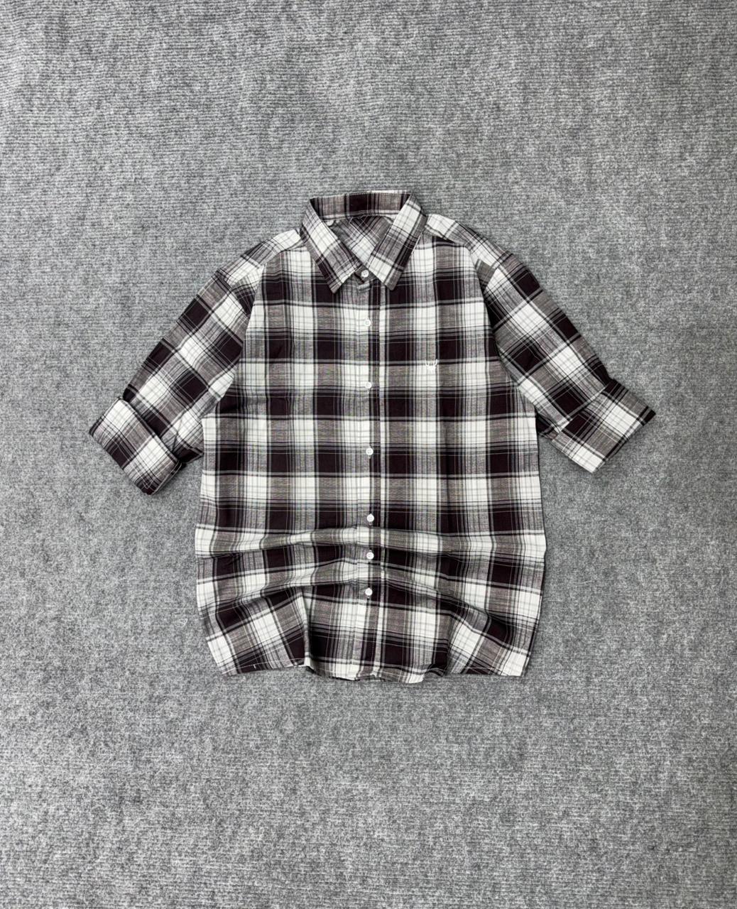 Urban Plaid Oversized Shirt