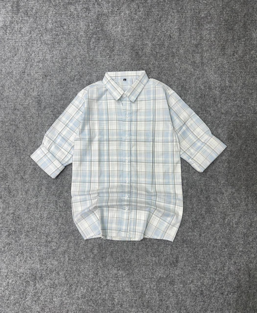 Urban Plaid Oversized Shirt