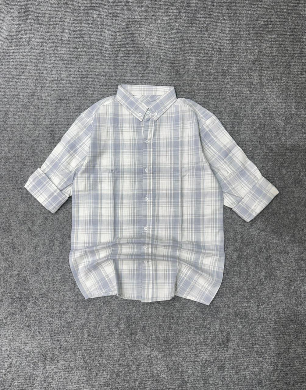 Urban Plaid Oversized Shirt