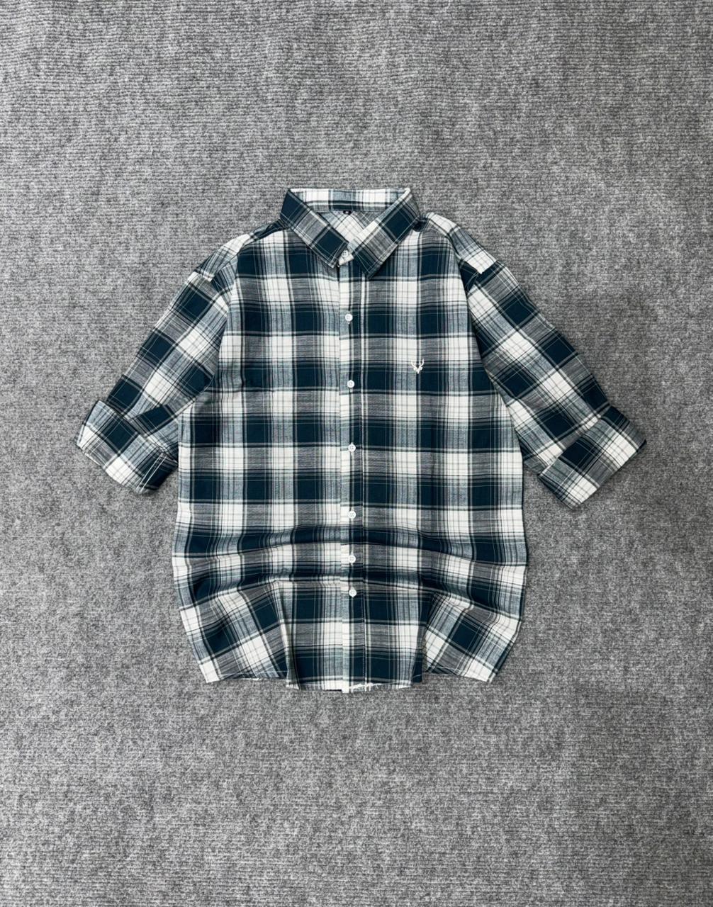 Urban Plaid Oversized Shirt