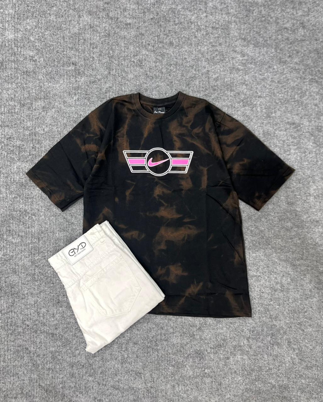 Universe Calling Oversized T-Shirt & Pant Combo