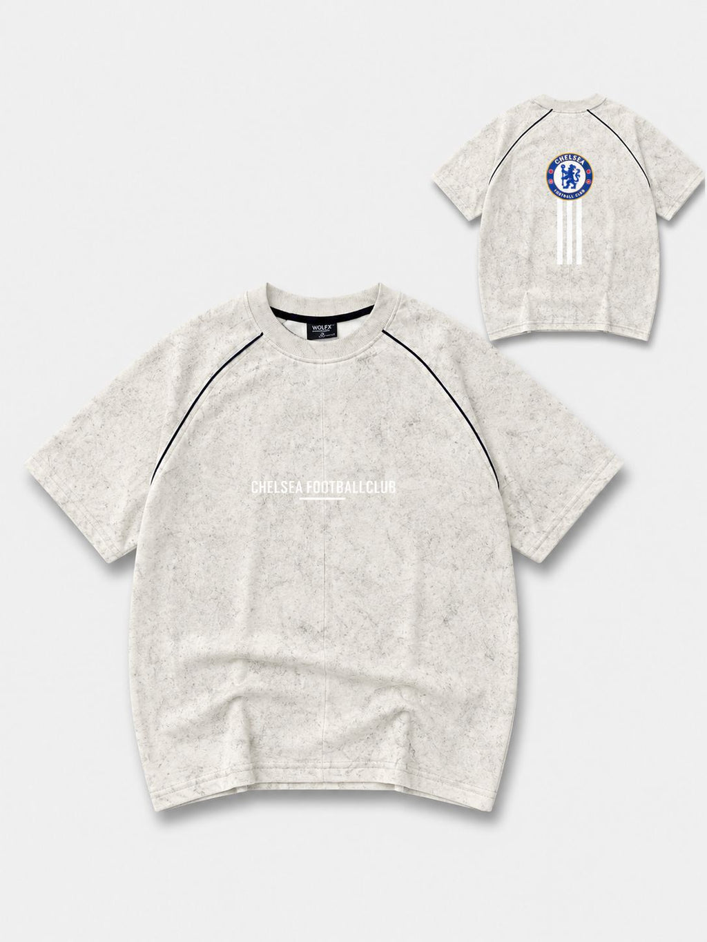 Chelsea Vintage Acid Wash Oversized Tee
