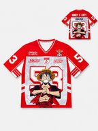 One Piece Anime Football Jersey Collection – Premium Oversized Fan Edition