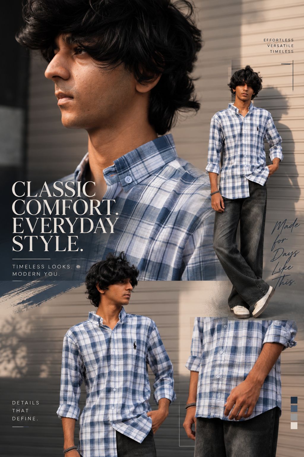 Coastal Check Premium Shirt