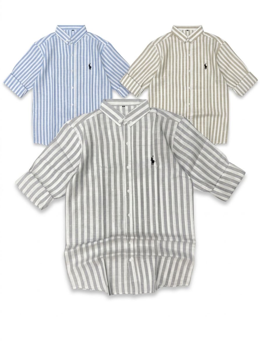Classic Striped Cotton Shirt