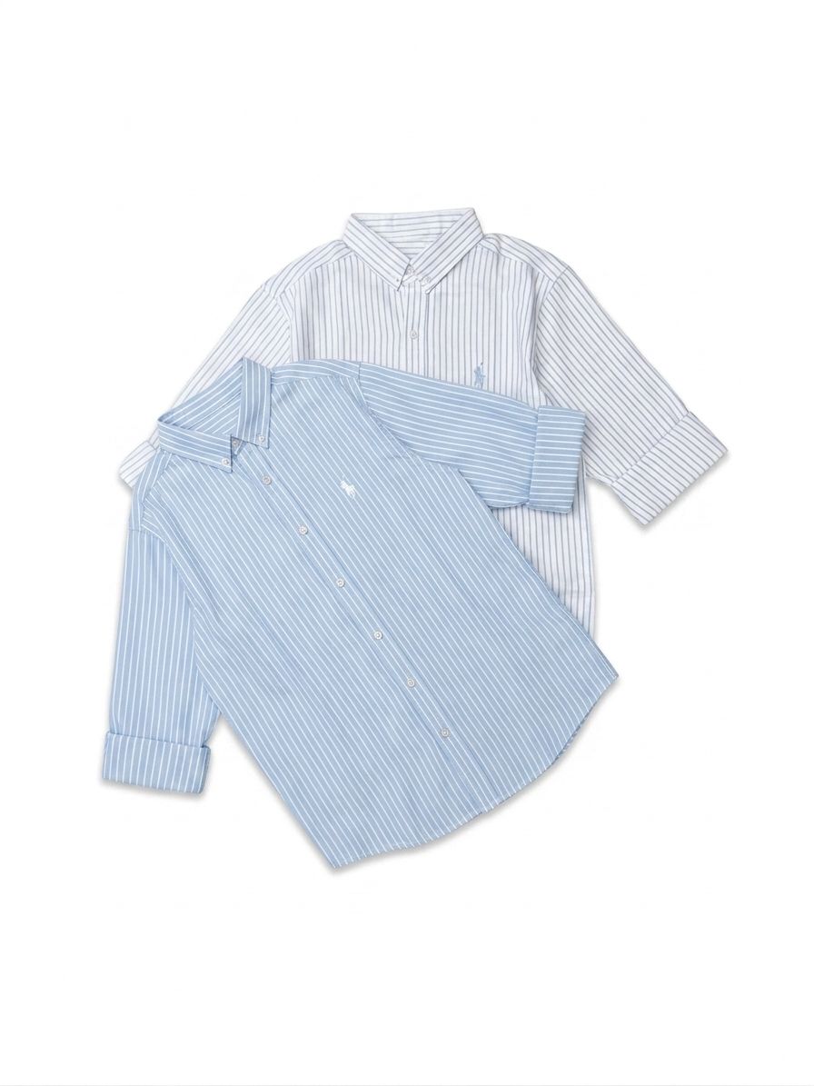 Premium Oxford Vertical Stripe Shirt