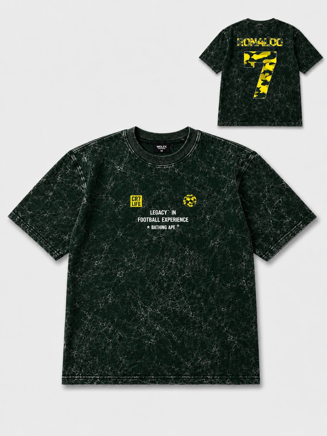 CR7 Legacy Acid Wash T-Shirt