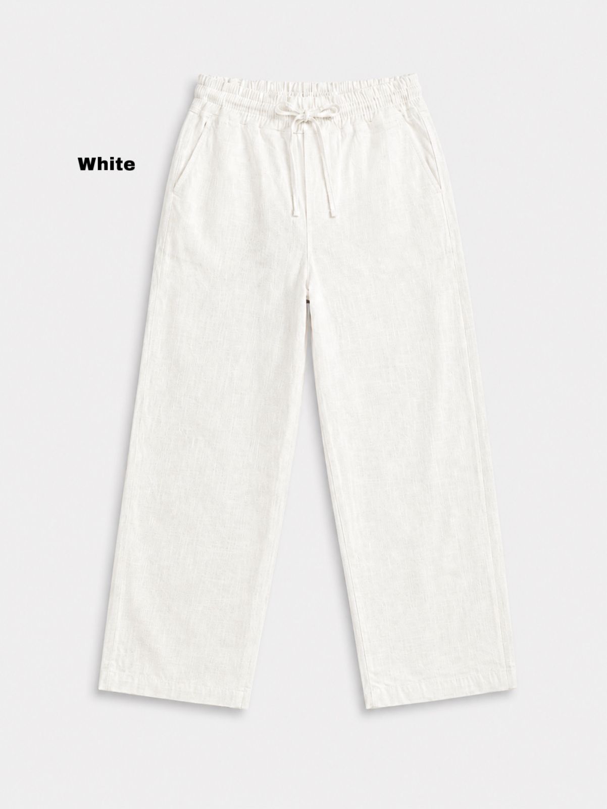 Everyday Relaxed Fit Linen Pants