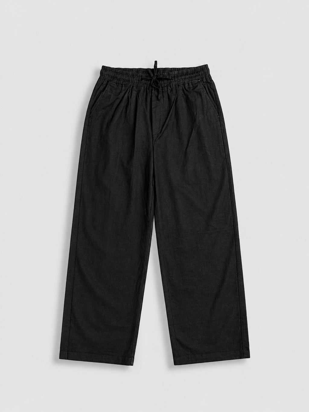 Premium Linen Blend Wide Leg Pants
