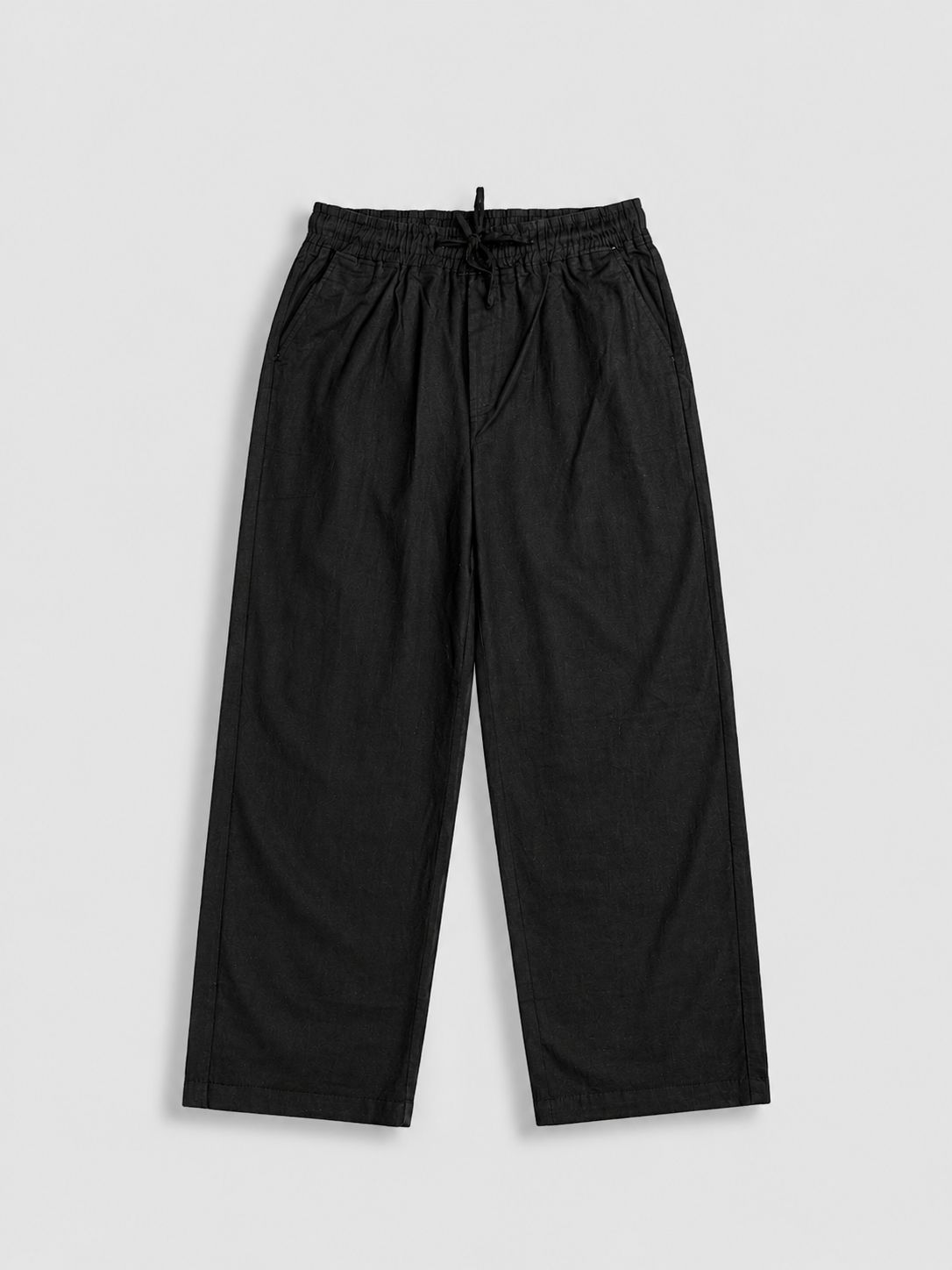 Premium Linen Blend Wide Leg Pants