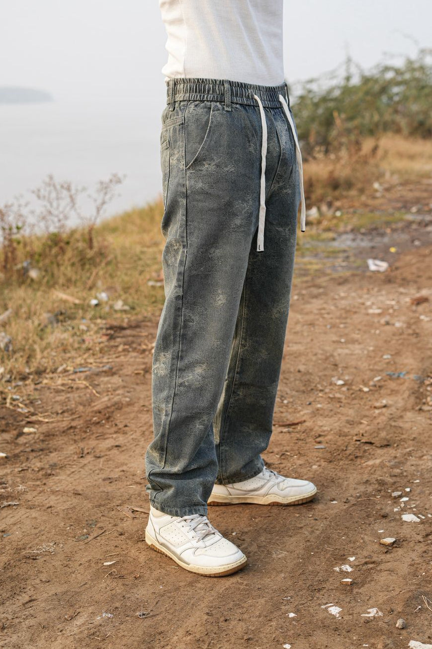 Shadow Core Wide Fit Jeans (black)