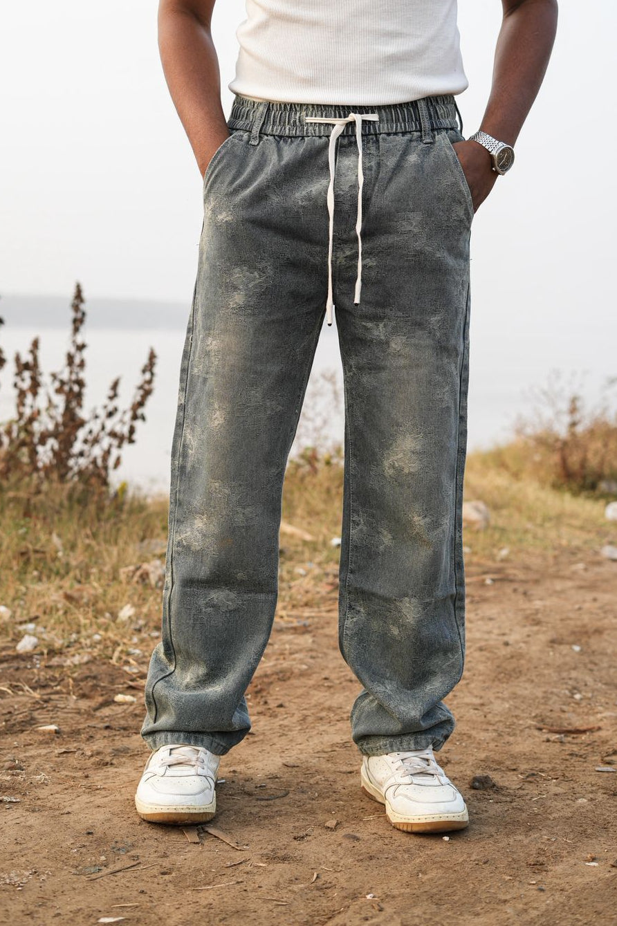 Shadow Core Wide Fit Jeans (black)