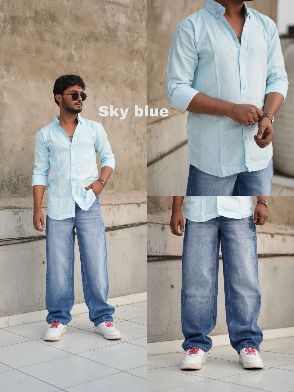 Candy Shirts / Straight Fit jeans