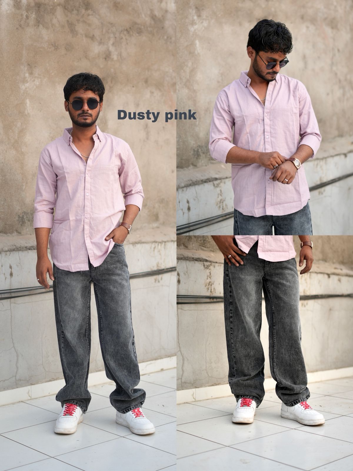 Candy Shirts / Straight Fit jeans