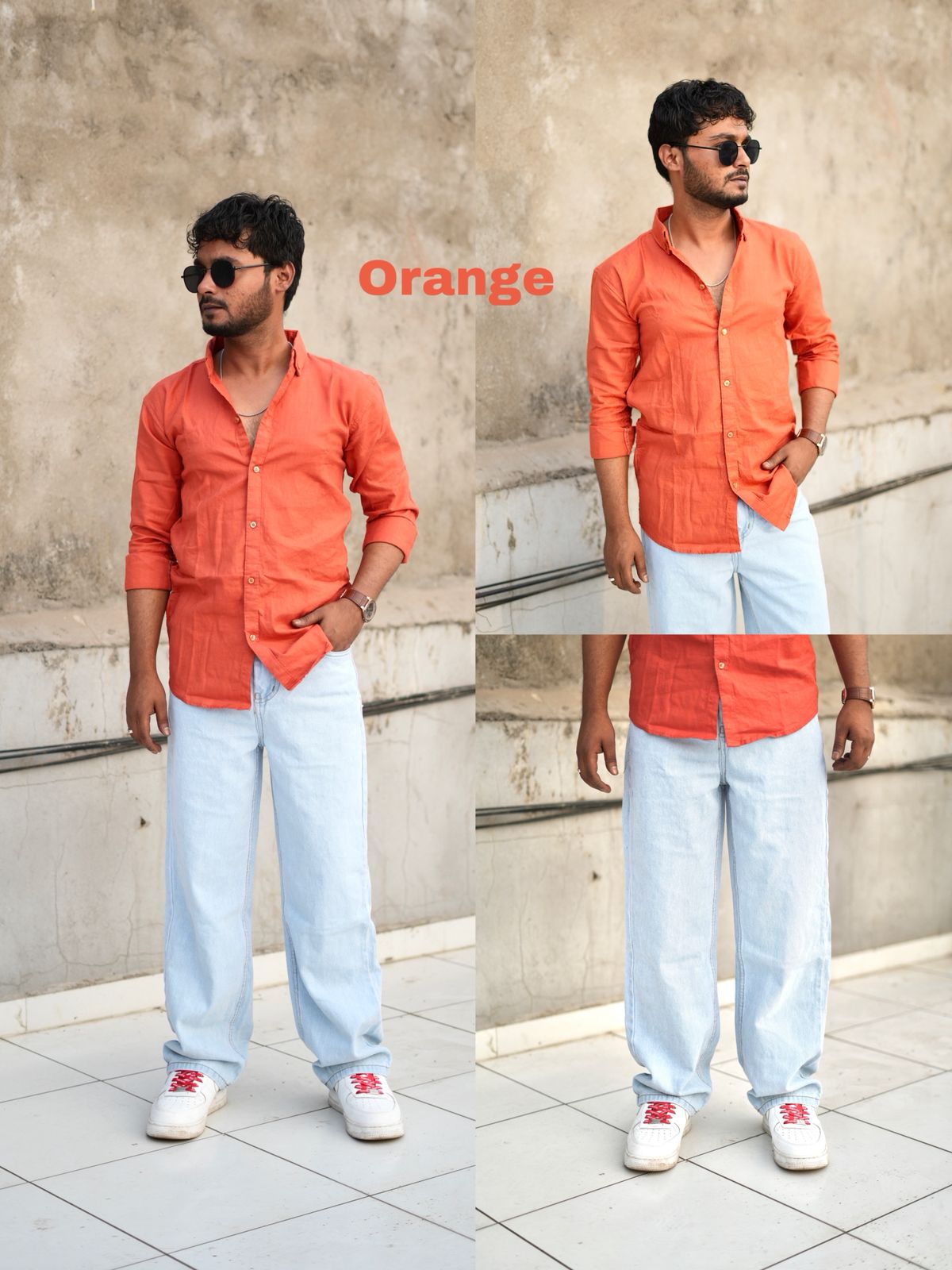 Candy Shirts / Straight Fit jeans