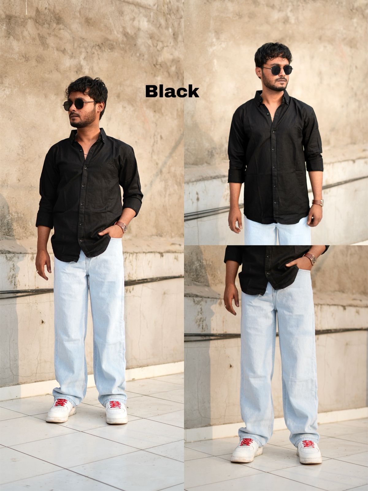 Candy Shirts / Straight Fit jeans