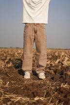 Earth Tone - Straight Fit Jeans