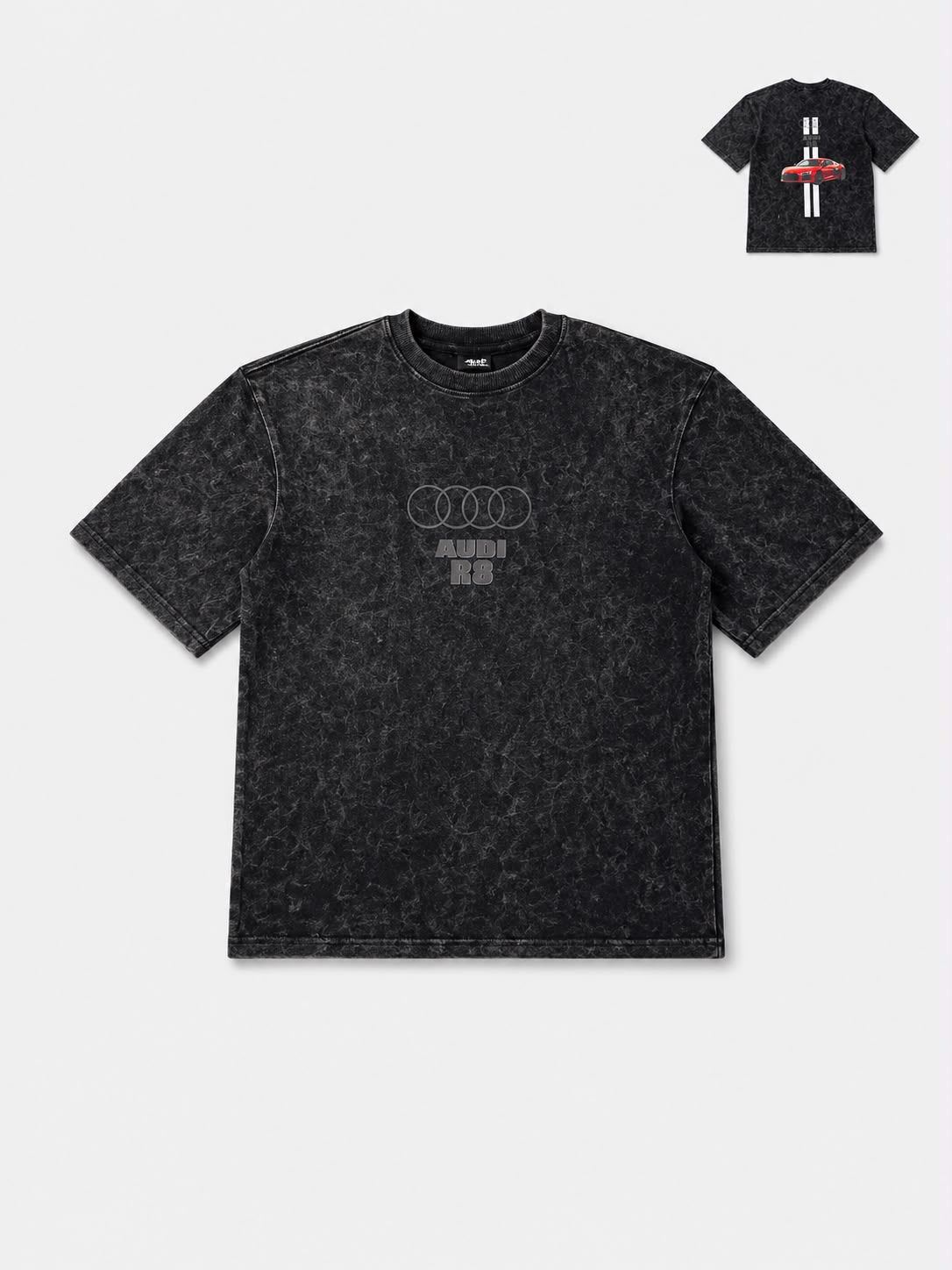 Audi R8 Velocity Acid Wash T-Shirt